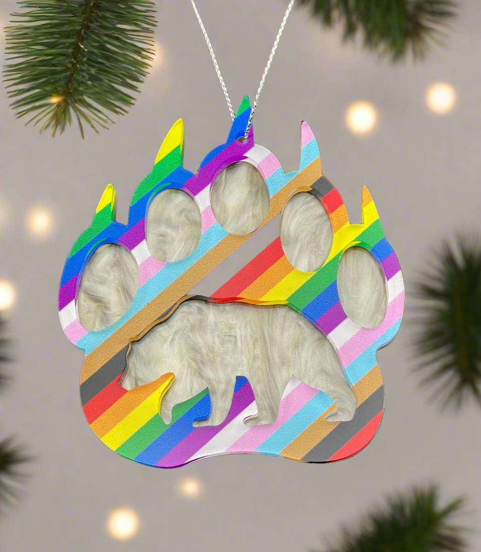 Bear Pride Ornament