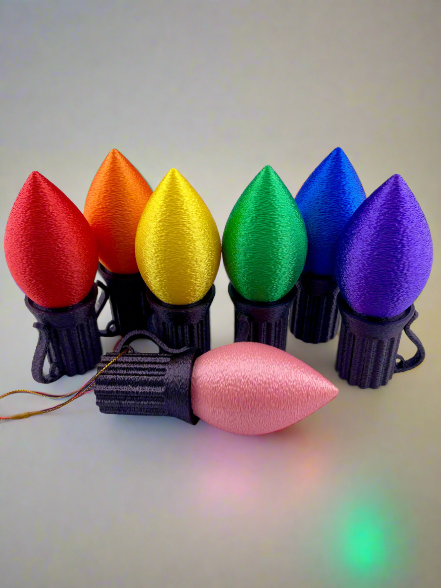 Christmas Light Ornament Set