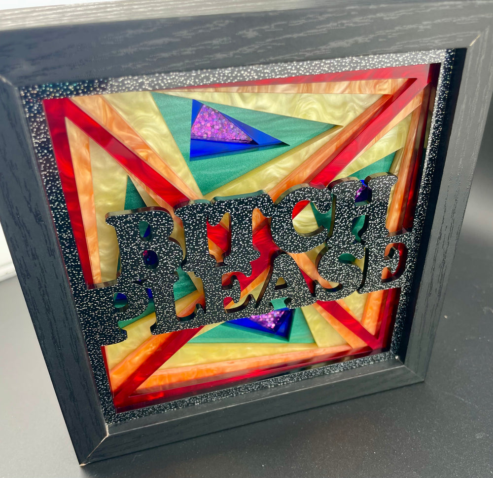 Proud ‘B*TCH PLEASE’ Artwork