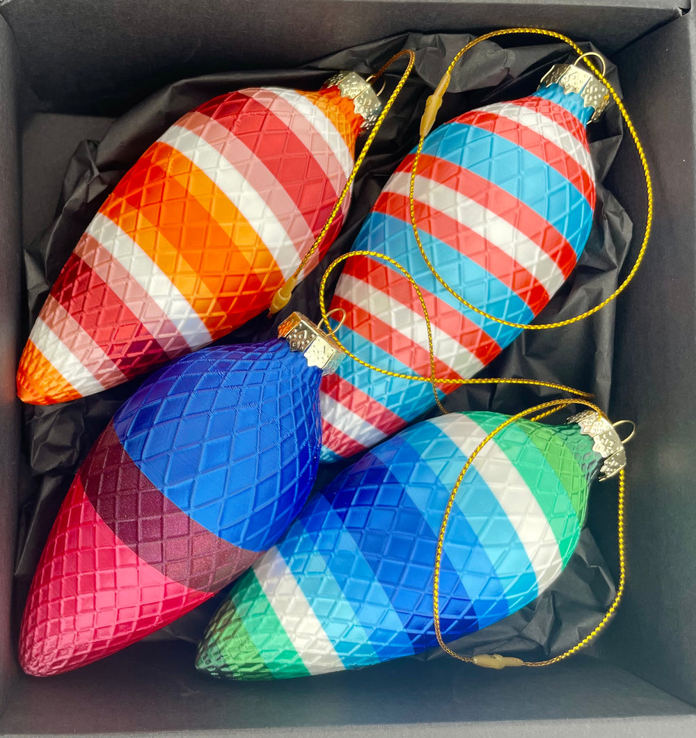 Be Proud - LGBT Pride Ornament Set