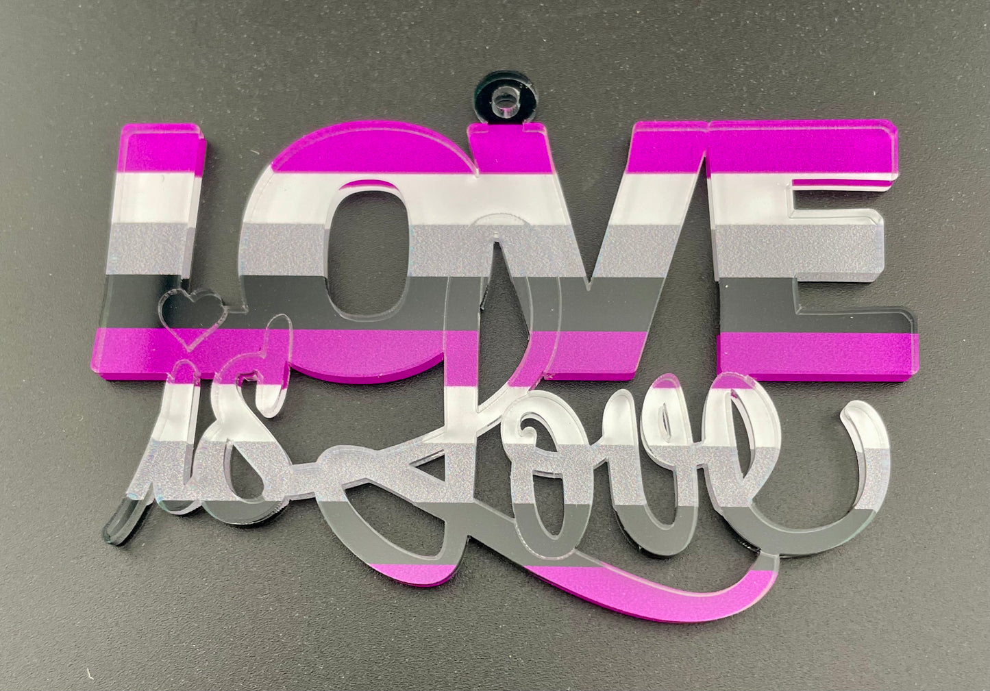 
                  
                    Be Proud - Love is Love Ornament + Lanyard
                  
                
