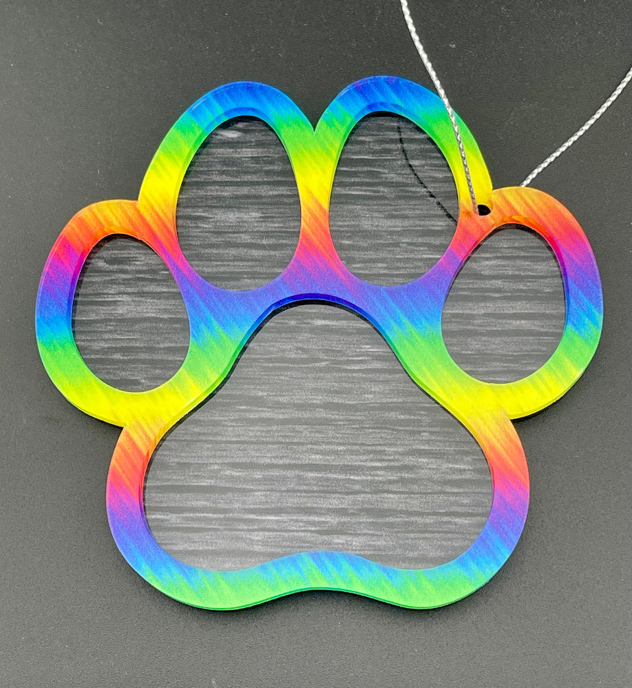 
                  
                    Be Proud - Pride Paw Ornament
                  
                