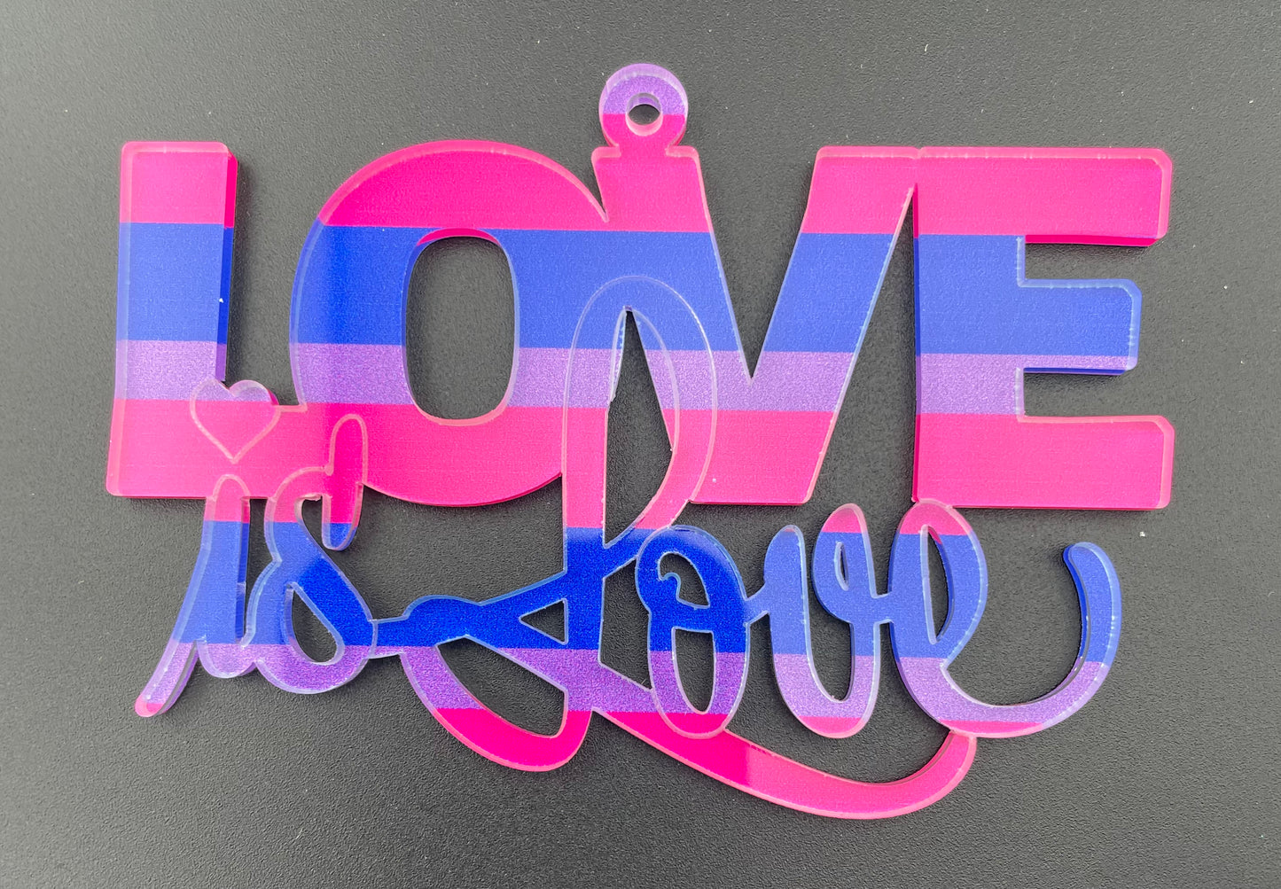 
                  
                    Be Proud - Love is Love Ornament + Lanyard
                  
                