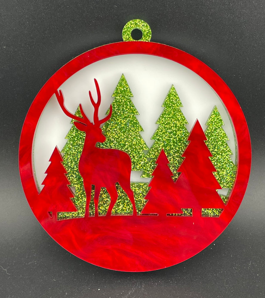 
                  
                    Be Merry - Reindeer Ornament
                  
                