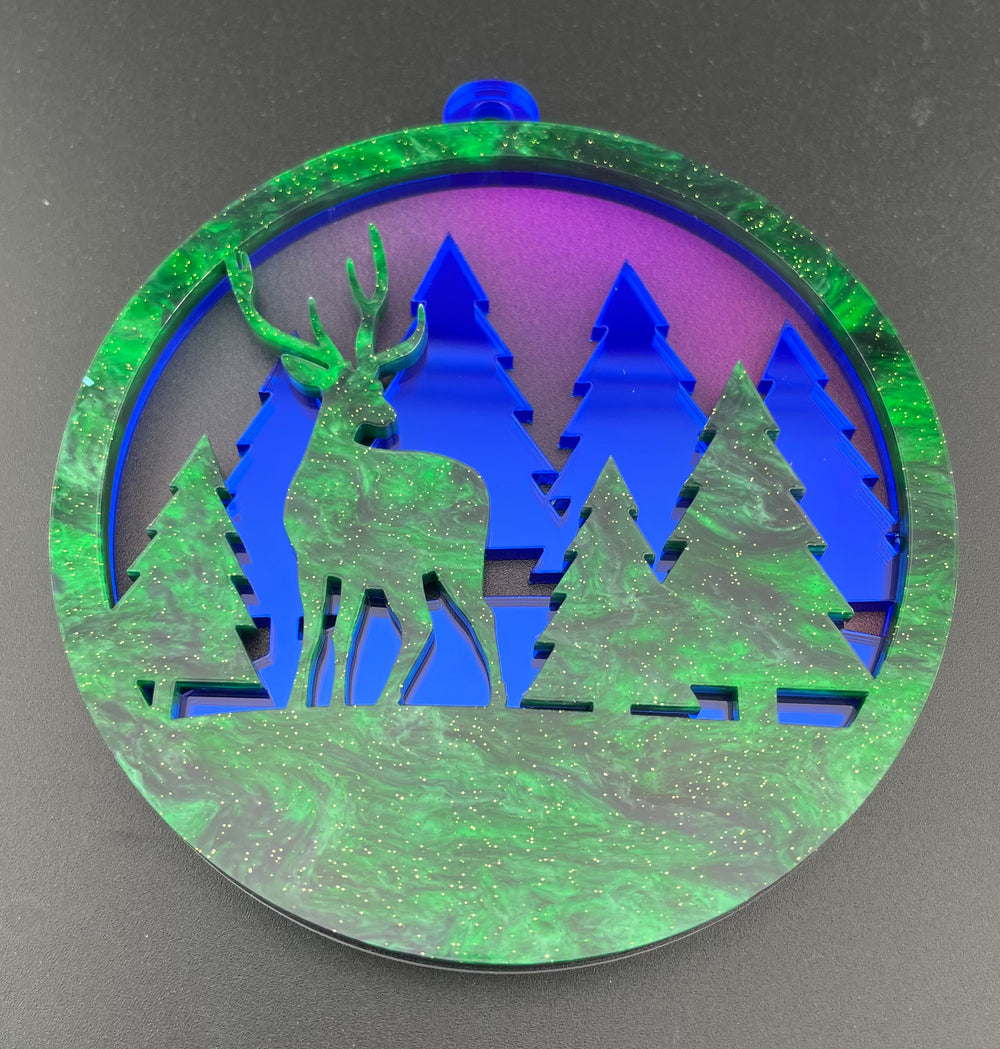 Be Merry - Reindeer Ornament