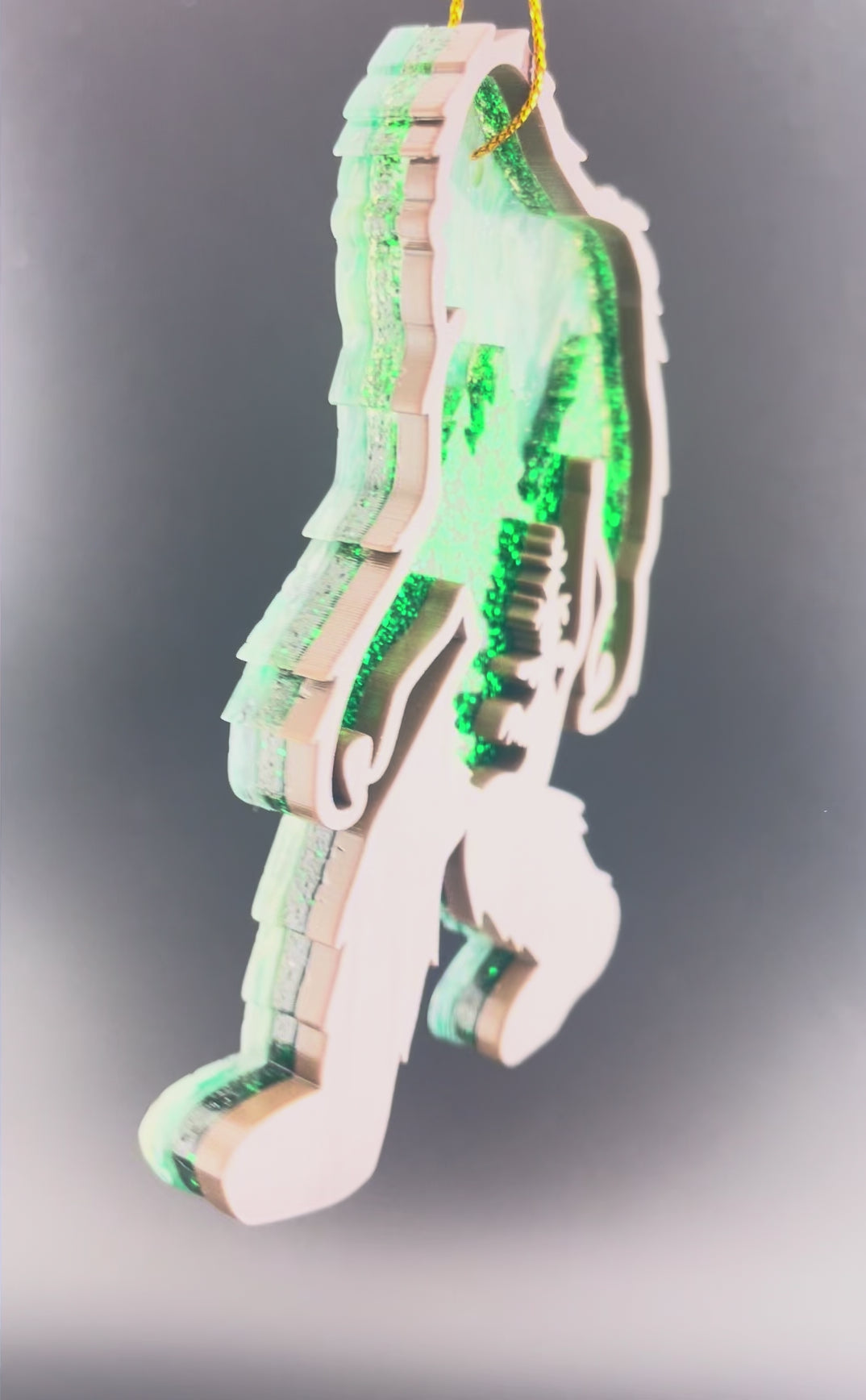 
                  
                    Load and play video in Gallery viewer, Bigfoot Holiday Ornament
                  
                