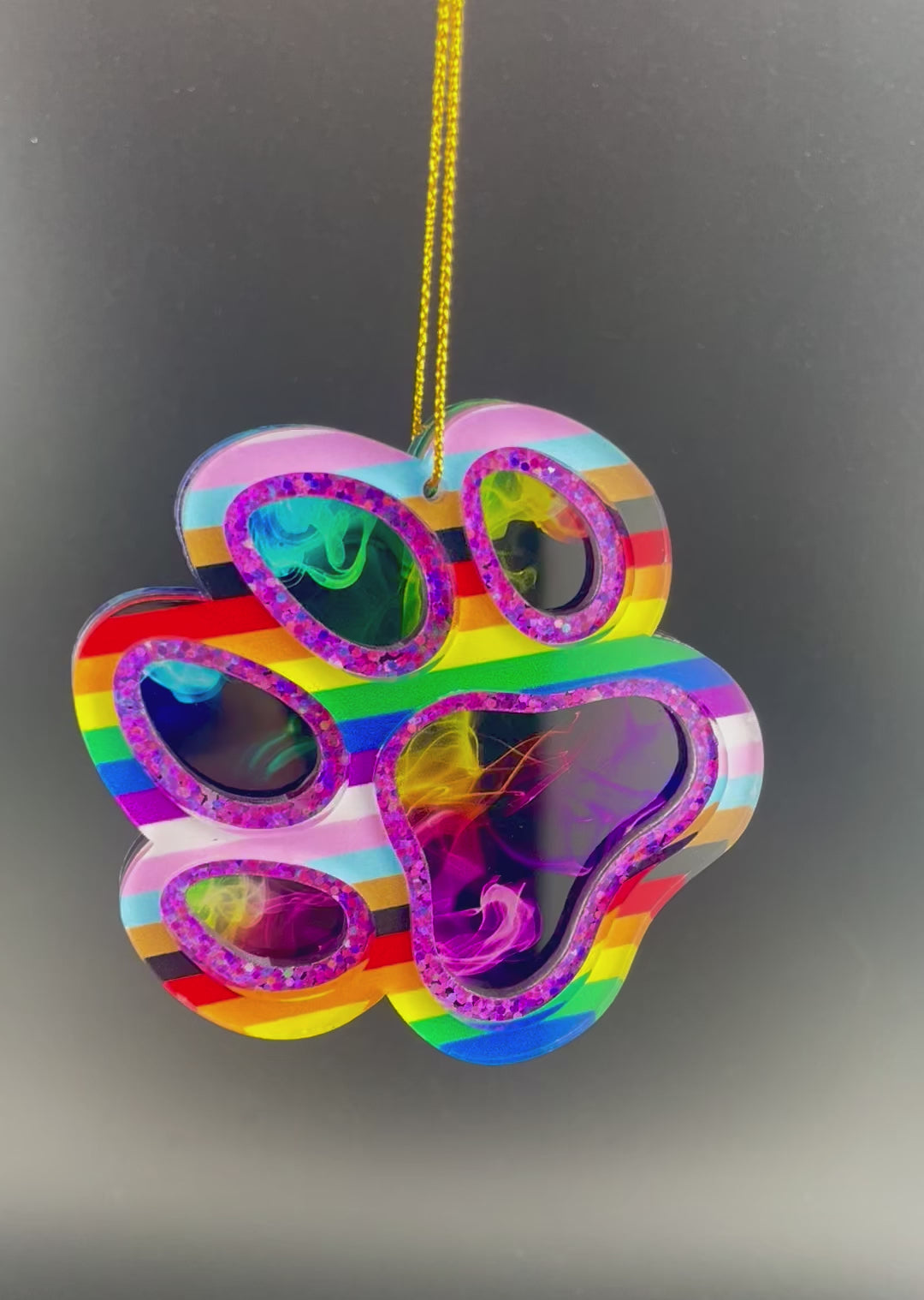 
                  
                    Load and play video in Gallery viewer, Paw Pride Holiday Ornament
                  
                