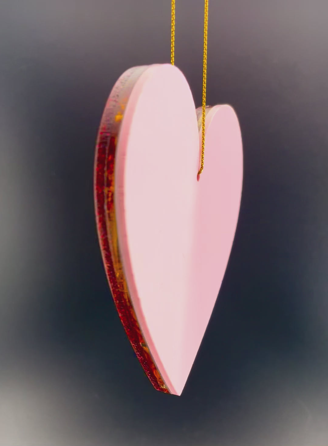 
                  
                    Load and play video in Gallery viewer, Valentine’s Heart Ornament - Pink
                  
                